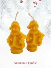 Load image into Gallery viewer, Snowman Candle