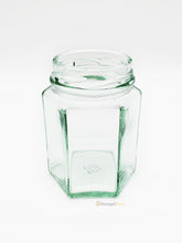 Load image into Gallery viewer, 3.8 oz Hexagonal Honey Jar (48 Pack)