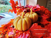 Load image into Gallery viewer, Pumpkin Beeswax Candle
