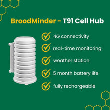 Load image into Gallery viewer, BroodMinder-T91 Cell Hub 4G