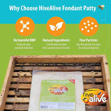 Load image into Gallery viewer, Hive Alive Fondant 15kg Box (15x1kg bags)