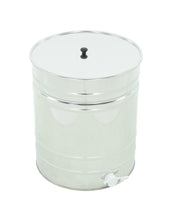 Load image into Gallery viewer, 100L Stainless Steel Settling Tank with Plastic Valve
