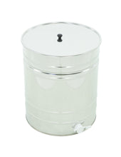 Load image into Gallery viewer, 100L Stainless Steel Settling Tank with Plastic Valve
