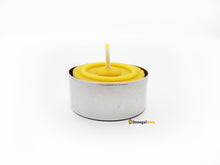 Load image into Gallery viewer, Beeswax Tealight Candle in Tin Casing