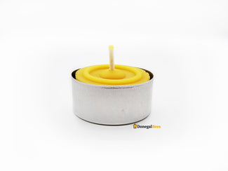 Beeswax Tealight Candle in Tin Casing