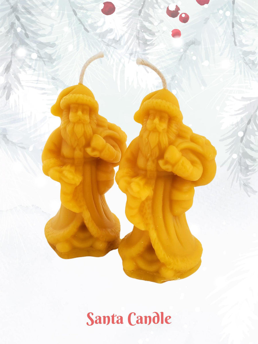 Santa Candle Donegal Bees
