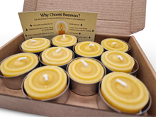 Load image into Gallery viewer, Beeswax Tealight Set (10 Pcs)