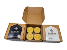 Load image into Gallery viewer, Beeswax Tealight Set (4pcs)