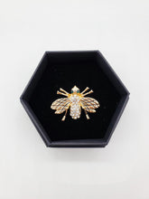 Load image into Gallery viewer, Bee Brooch - Dipped In Gold
