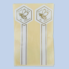 Load image into Gallery viewer, White & Gold Tamper Proof Labels