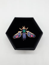 Load image into Gallery viewer, Bee Brooch - Queen Of The Meadow