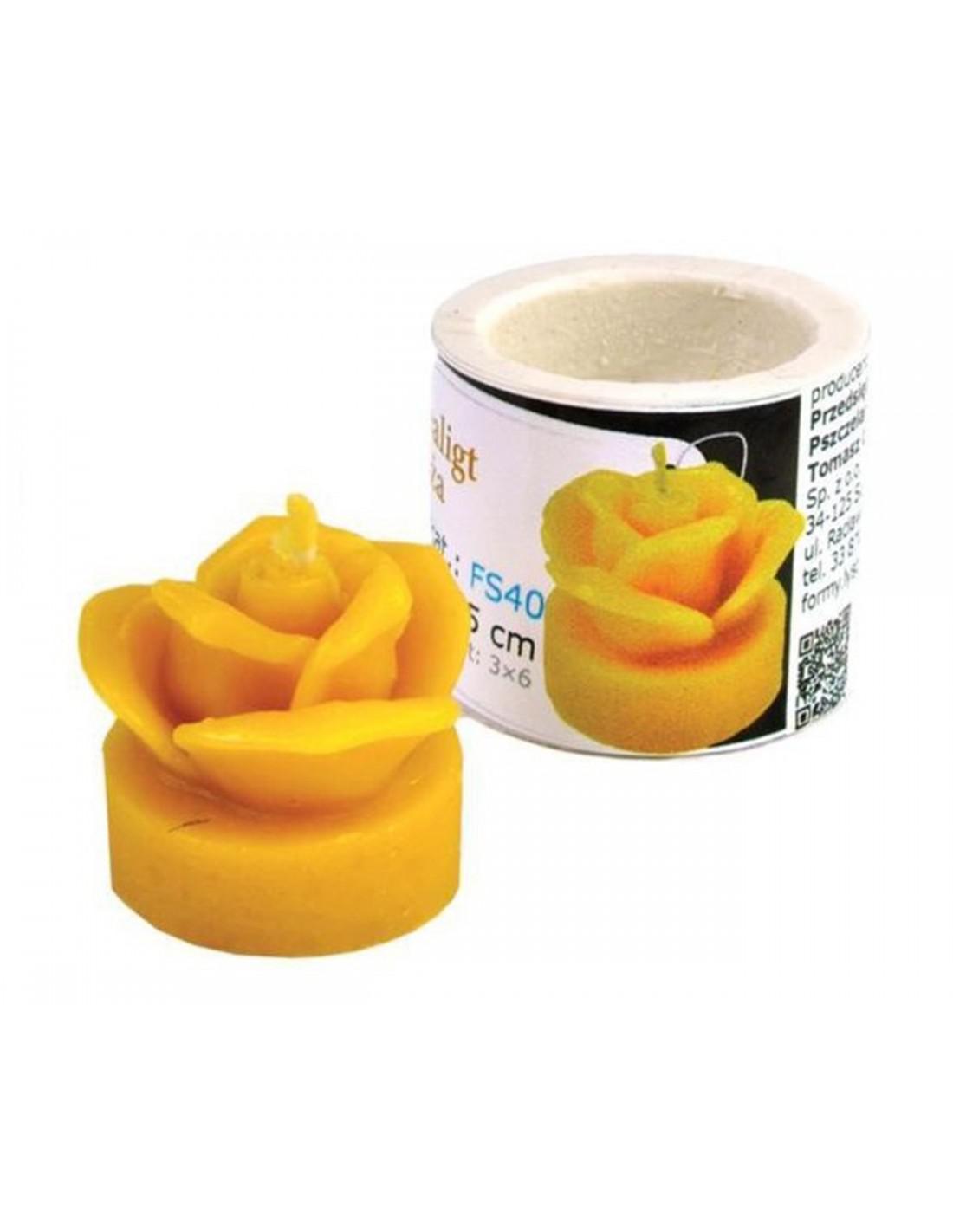 Tealight Rose Candle Mould