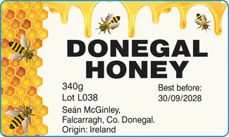 Honey Label 1