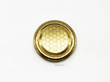 Load image into Gallery viewer, 63mm Honeycomb Honey Jar Lids
