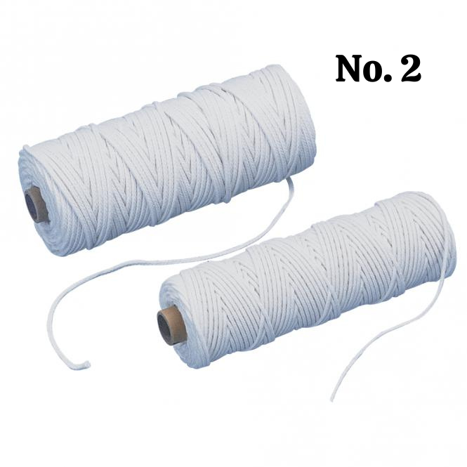 Round Candle Wick (No. 2)