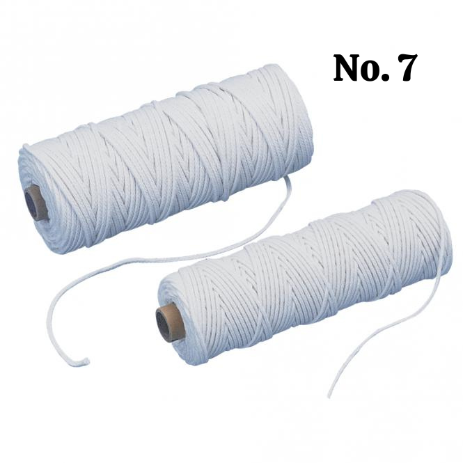 Round Candle Wick (No. 7)
