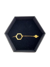 Load image into Gallery viewer, Bracelet - Gold Hexagon
