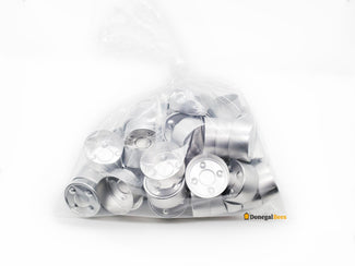 Tin Casing for Tealight Candles [50 Pack]