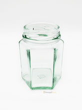 Load image into Gallery viewer, 3.8 oz Hexagonal Honey Jar (48 Pack)
