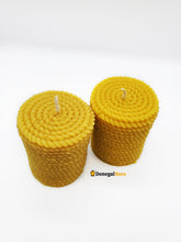 Load image into Gallery viewer, String Pillar Beeswax Candle
