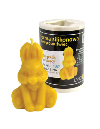 Little Sitting Hare Candle Mould