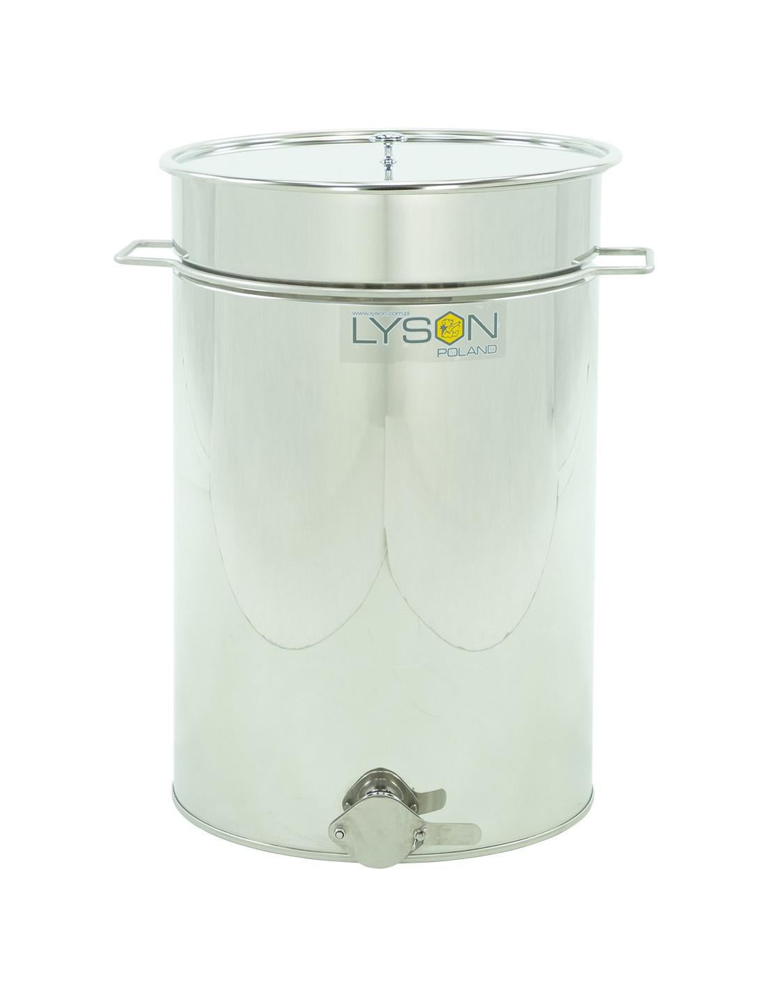 70L Stainless Steel Settling Tank with Valve