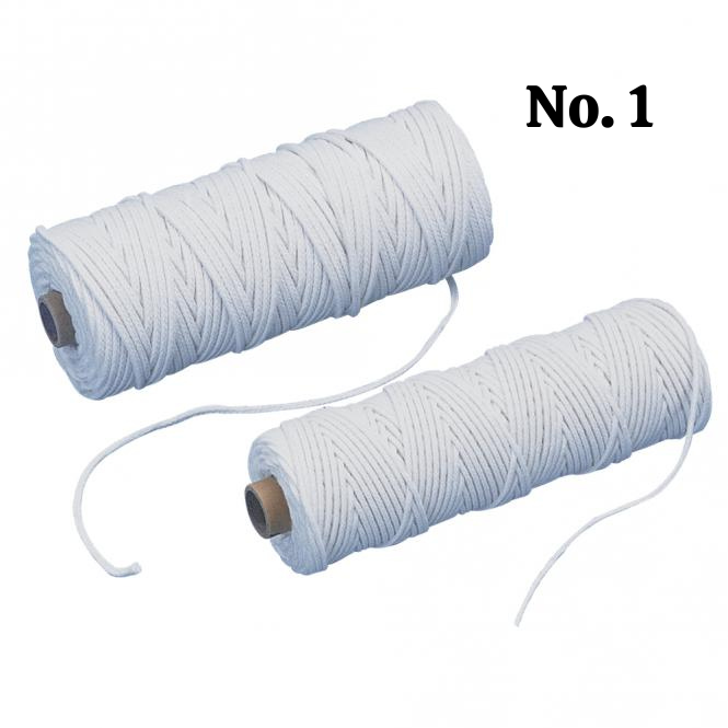 Round Candle Wick (No. 1)