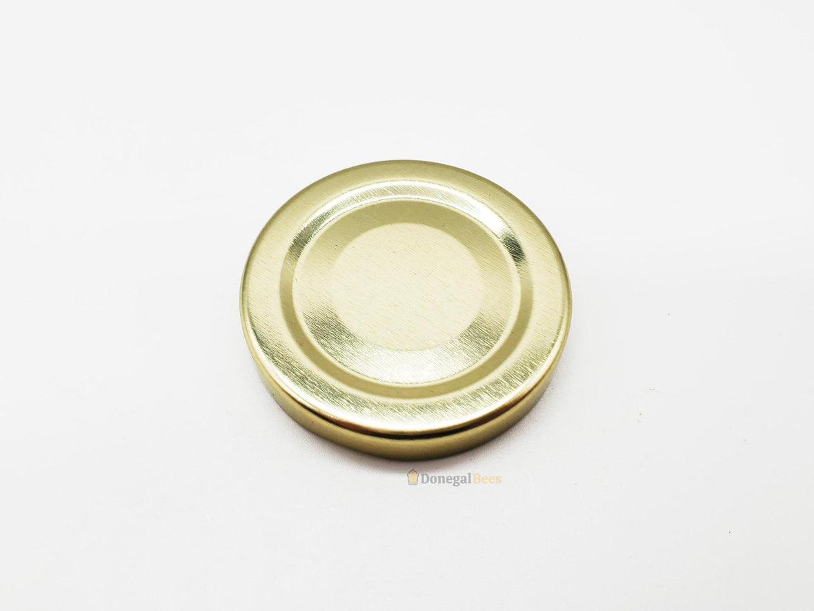 48mm Gold Honey Jar Lids
