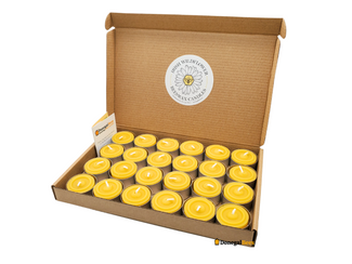 Beeswax Tealight Set (24Pcs)