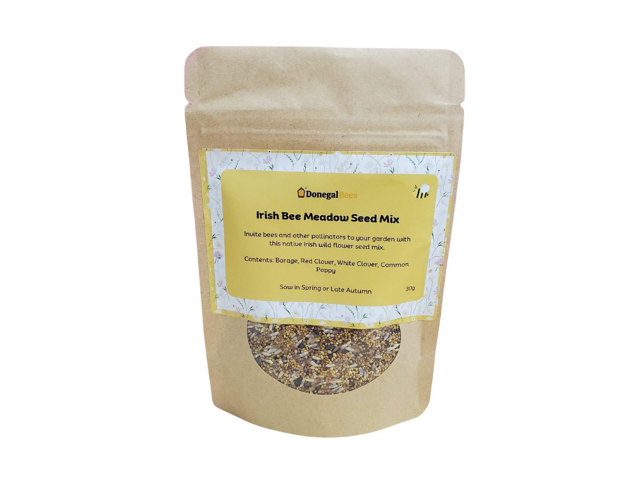 irish wildflower seed mix Irish Bee Meadow Seed Mix 30g – Donegal Bees