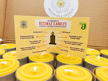 Load image into Gallery viewer, Beeswax Tealight Set (24Pcs)
