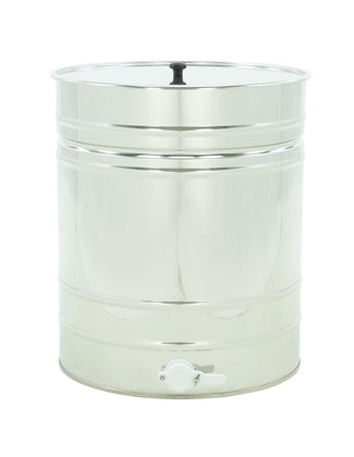 100L Stainless Steel Settling Tank with Plastic Valve