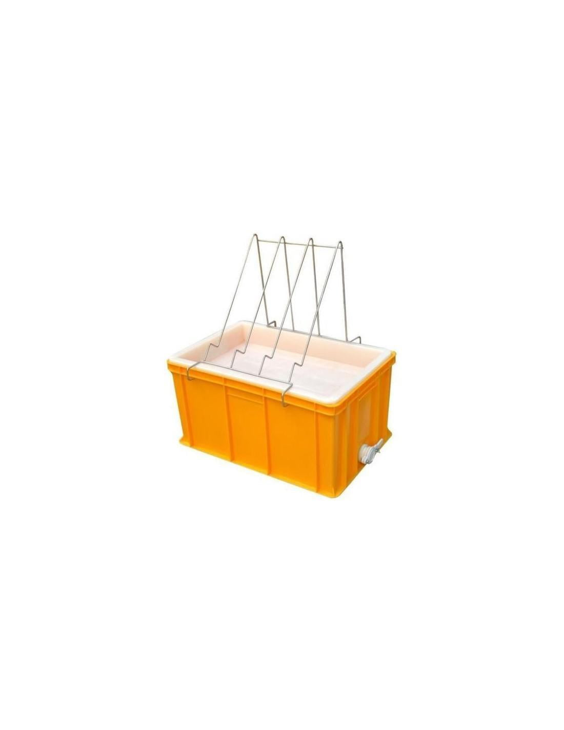 Uncapping tray with Sieve (depth 300mm)