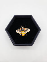 Load image into Gallery viewer, Bee Brooch - My First Flight

