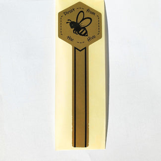 Gold & Black Tamper Proof Label