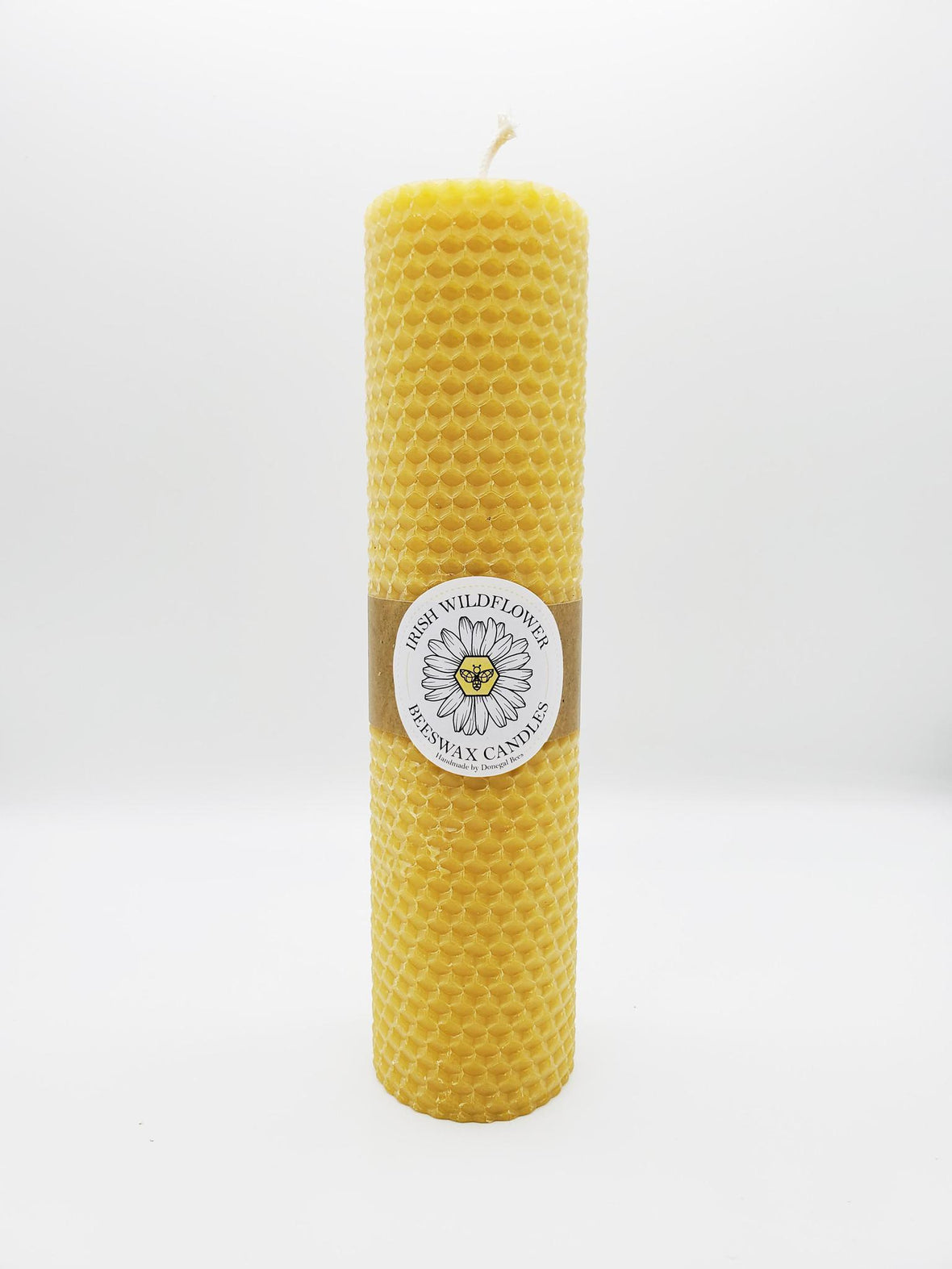 Fuchsia 100% Beeswax Candle