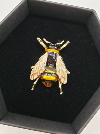 Bee Brooch - Gentle Drone