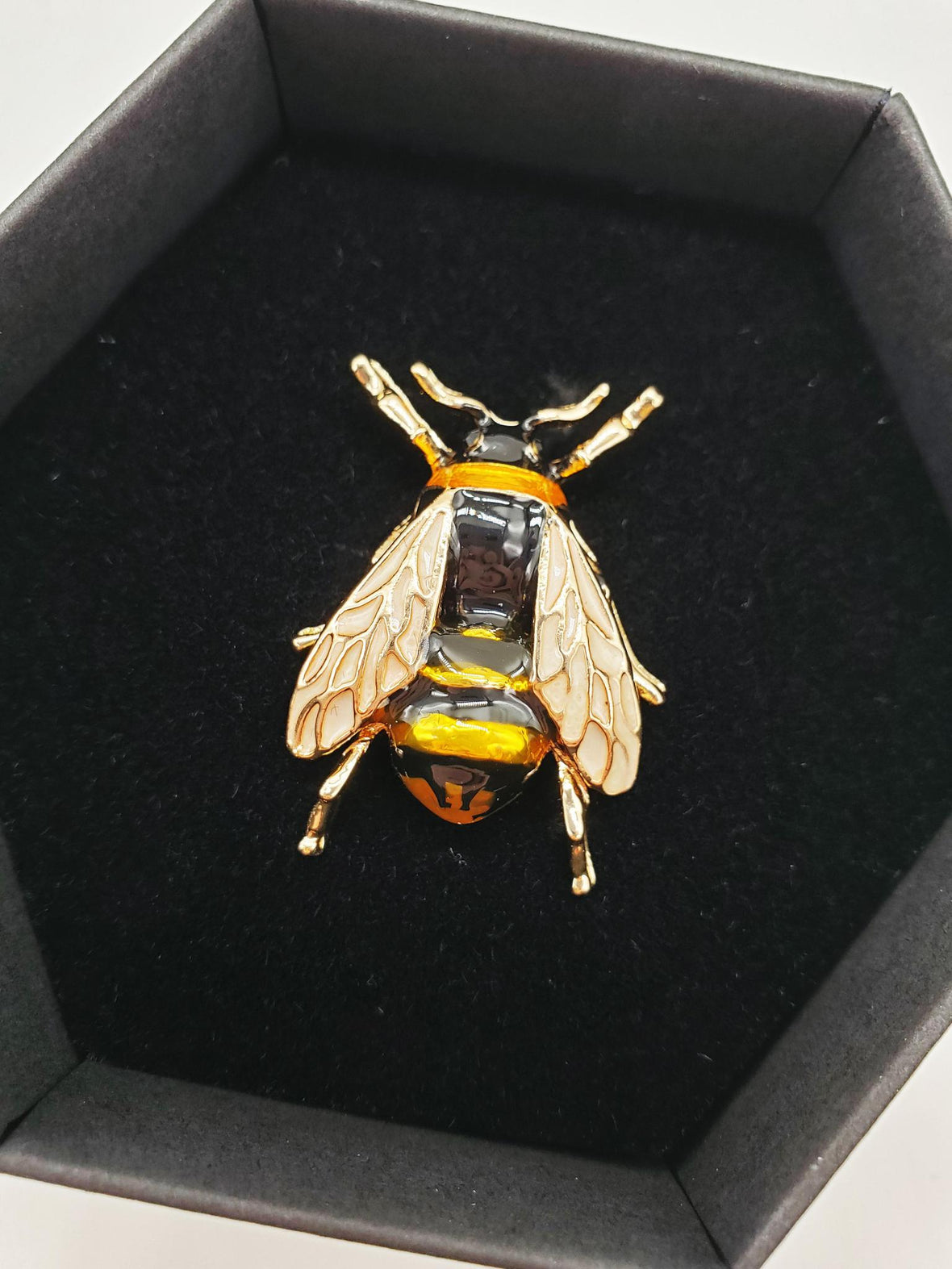 Bee Brooch - Gentle Drone