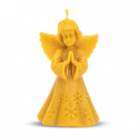 Angel with Snowflake Dress Candle Mould