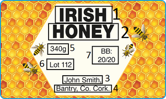 Honey Label 2