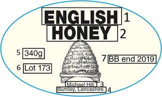 Honey Label 6