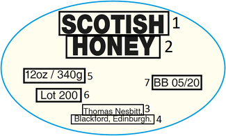 Honey Label 7