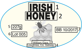 Honey Label 8