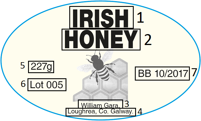 Honey Label 8