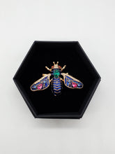 Load image into Gallery viewer, Bee Brooch - Queen Of The Meadow
