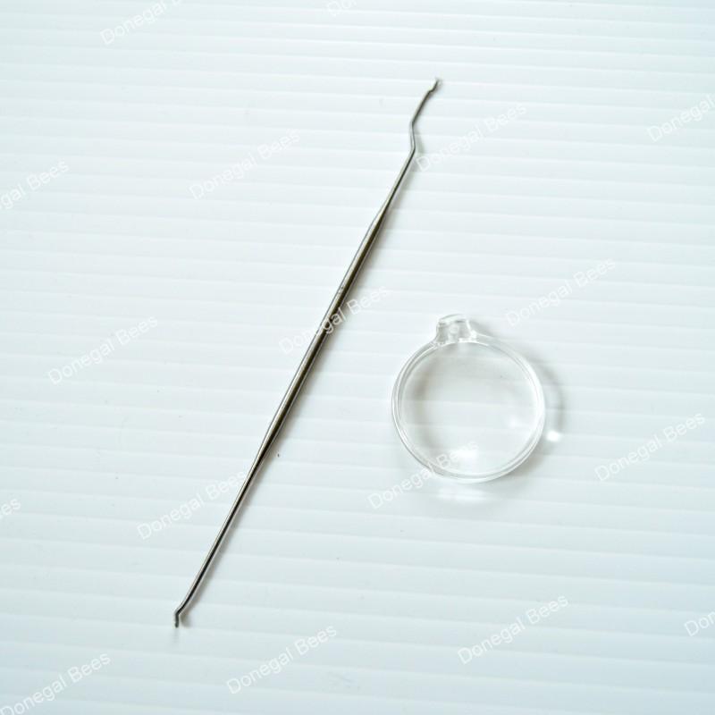 Grafting Tool with Magnifying Glass