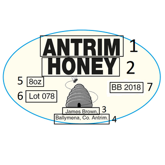 Honey Label 3